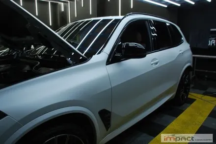 수원 랩핑 PPF BMW X5 신차 보호 끝판왕! 화이트바디 무광PPF로 드레스업! / 수원시 권선구 고색동
