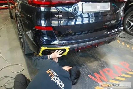 화성 수원 랩핑 BMW X5 전체 크롬죽이기&부분랩핑 및 생활보호PPF / 수원시 권선구 고색동
