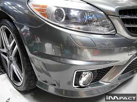 수원랩핑 벤츠CL63 AMG 메탈릭그레이유광 전체시공 by.수원임팩트 / 수원시 권선구 고색동