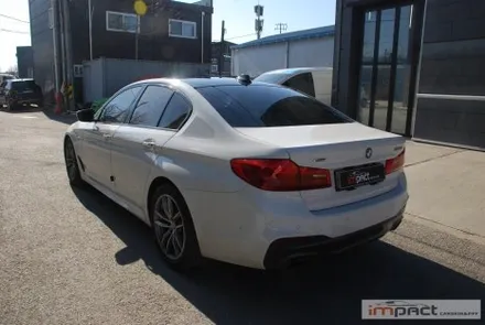 수원 루프스킨 잘하는곳 ! BMW 520d  필름 제거 및 랩핑 재시공 / 수원시 권선구 고색동