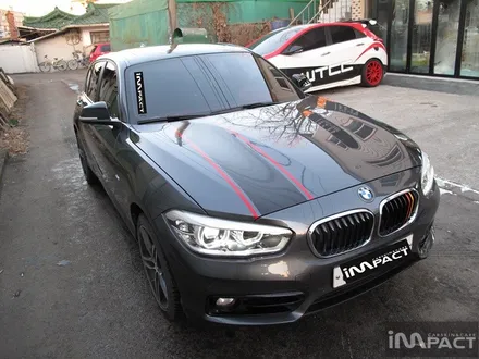 수원랩핑 BMW118d 루프스킨+바이퍼라인 멋지게 변신완료!! by.수원임팩트 / 수원시 권선구 고색동
