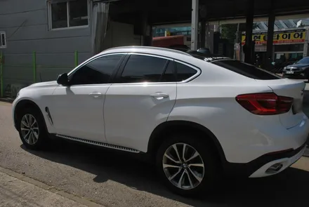 [수원/랩핑] BMW X6 에이버리 화이트유광 전체랩핑 / 수원, 광교, 화성, 동탄