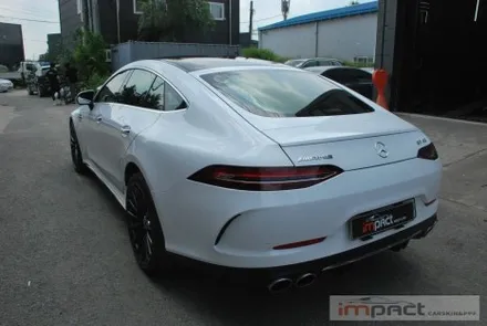 수원 고광택랩핑,ppf전문 임팩트 벤츠amg gt43 고광택 화이트 전체시공 / 수원시 권선구 고색동
