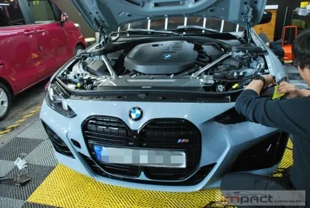 분당 수원 광교PPF 신형 BMW M440i 컨버터블 전체ppf 고퀄리티 시공은 임팩트! / 수원시 권선구 고색동