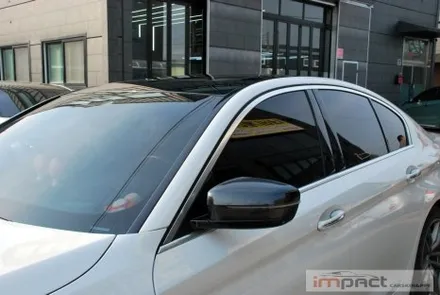 수원/성남/광교 임팩트 BMW5 고광택 루프스킨 , 사이드미러 카본랩핑 / 수원시 권선구 고색동