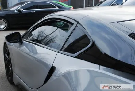 수원 랩핑 BMW I8 크레용 전체 시공 후 스크래치 발생으로 복구 진행! / 수원시 권선구 고색동