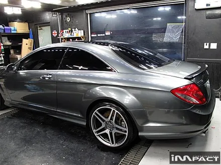 수원랩핑 벤츠CL63 AMG 메탈릭그레이유광 전체시공 by.수원임팩트 / 수원시 권선구 고색동