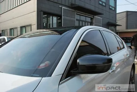 수원/성남/광교 임팩트 BMW5 고광택 루프스킨 , 사이드미러 카본랩핑 / 수원시 권선구 고색동