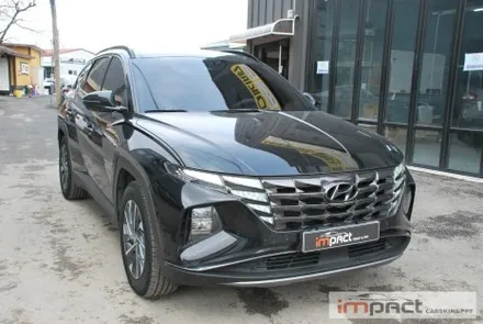 수원 성남 크롬죽이기 현대자동차 투싼 NX4 윈도우 몰딩 부분 랩핑 / 수원시 권선구 고색동