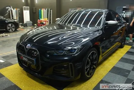 용인 수원 PPF BMW i4 프론트PPF는 신차보호 및 필수 시공 작업! / 수원시 권선구 고색동