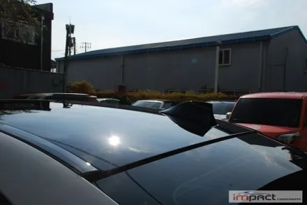 수원 랩핑 BMW5시리즈 블랙유광 루프스킨 후 파노라마 느낌 그대로! / 수원시 권선구 고색동