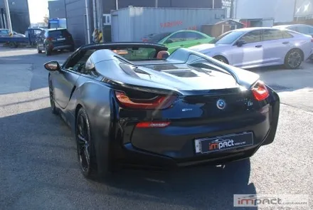 수원 화성 랩핑 BMW I8 로드스터 부분 손상부위 래핑 재시공 / 수원시 권선구 고색동
