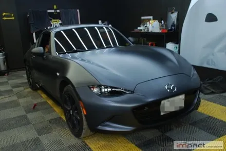 수원 PPF 마쯔다 MX-5 무광 PPF로 매트한 감성과 도장 보호효과~! / 수원시 권선구 고색동