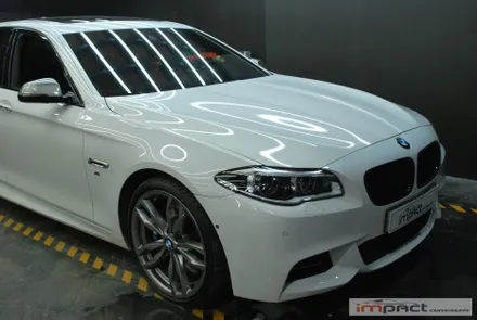 수원PPF&랩핑 BMW5시리즈 헤드라이트ppf제거후 재시공 / 수원, 광교, 화성, 동탄