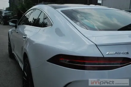 수원 고광택랩핑,ppf전문 임팩트 벤츠amg gt43 고광택 화이트 전체시공 / 수원시 권선구 고색동