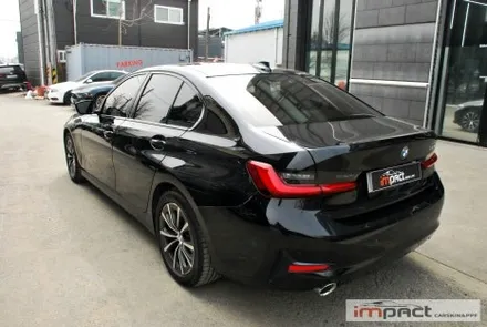 수원 랩핑 임팩트 BMW 320D 그릴 , 윈도우몰딩 크롬죽이기 시공 / 수원시 권선구 고색동
