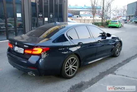 수원 화성 랩핑 BMW5시리즈  크롬 죽이기 랩핑으로 드레스업! / 수원시 권선구 고색동