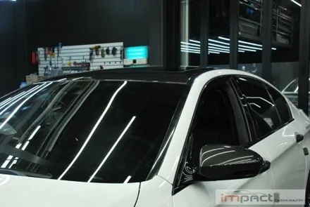 수원 루프스킨 잘하는곳! BMW M5 필름제거 후 리얼카본 랩핑 재시공 / 수원시 권선구 고색동