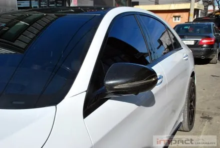 수원 고광택전문 임팩트 벤츠S63amg 화이트 전체랩핑 / 수원시 권선구 고색동