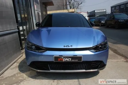 화성 수원 랩핑 KIA EV6 미스트 블루 랩핑&투톤 디자인으로 존재감up!! / 수원시 권선구 고색동