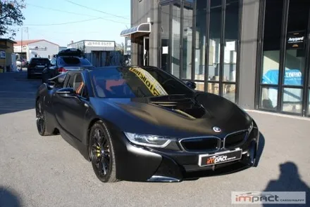수원 화성 랩핑 BMW I8 로드스터 부분 손상부위 래핑 재시공 / 수원시 권선구 고색동