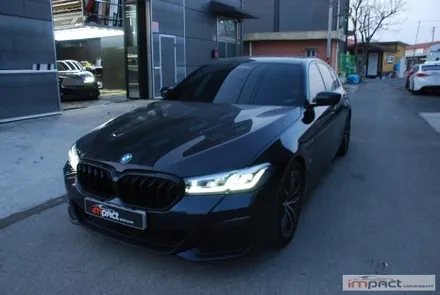 수원 화성 랩핑 BMW5시리즈  크롬 죽이기 랩핑으로 드레스업! / 수원시 권선구 고색동