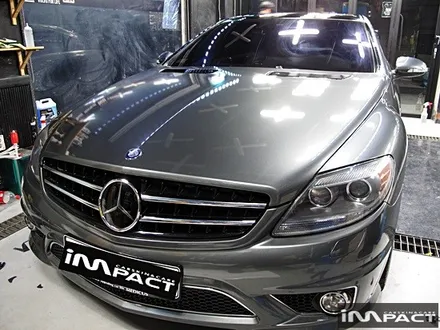 수원랩핑 벤츠CL63 AMG 메탈릭그레이유광 전체시공 by.수원임팩트 / 수원시 권선구 고색동