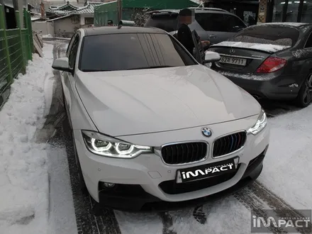 수원루프스킨 BMW320i 탑폴리에 시공!! / 수원시 권선구 고색동
