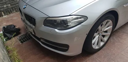 [수원/랩핑] BMW5 3M파이어블루 전체랩핑시공 / 수원시 권선구 고색동