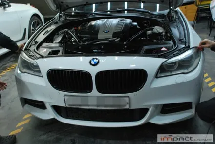 수원PPF&랩핑 BMW5시리즈 헤드라이트ppf제거후 재시공 / 수원, 광교, 화성, 동탄