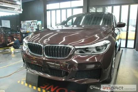 동탄 수원 랩핑 BMW6시리즈 6gt 화이트 전체 래핑 잘하는곳! / 수원시 권선구 고색동