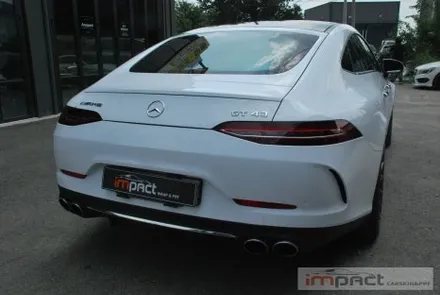수원 고광택랩핑,ppf전문 임팩트 벤츠amg gt43 고광택 화이트 전체시공 / 수원시 권선구 고색동