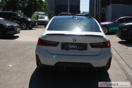 수원 랩핑 BMW 3시리즈 320i MSP 3M 블랙유광 루프스킨 재시공 / 수원시 권선구 고색동