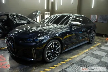 용인 수원 PPF BMW i4 프론트PPF는 신차보호 및 필수 시공 작업! / 수원시 권선구 고색동