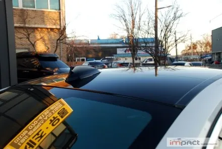 수원 랩핑 잘하는곳 ! BMW5시리즈 루프 재시공 및 실내 카본 랩핑 / 수원시 권선구 고색동