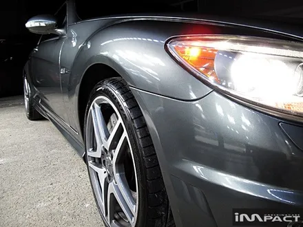 수원랩핑 벤츠CL63 AMG 메탈릭그레이유광 전체시공 by.수원임팩트 / 수원시 권선구 고색동