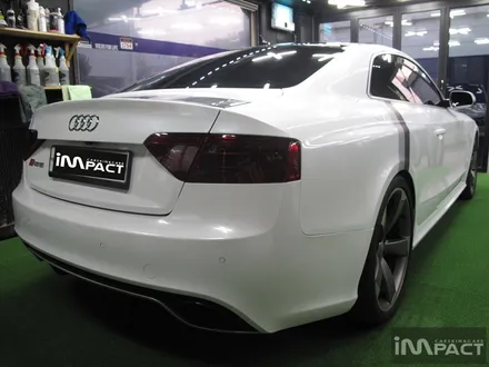 수원전체랩핑 아우디RS5 다이아화이트펄 대변신~! / 수원시 권선구 고색동