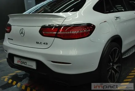 수원 3M 골드스파클화이트 벤츠glc43amg 전체랩핑 시공 / 수원, 광교, 화성, 동탄