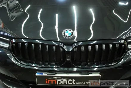 수원 랩핑샵 임팩트 BMW 630i 6GT 전체 크롬죽이기, 실내카본랩핑 / 수원시 권선구 고색동
