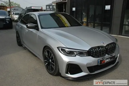 성남/광교/수원 랩핑 임팩트 M340i BMW사틴실버로 이미지 변신 성공! / 수원시 권선구 고색동