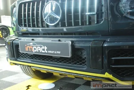 수원 광교 랩핑 벤츠 G63 AMG G바겐 지바겐 나이트패키지로 올블랙 변신! / 수원시 권선구 고색동
