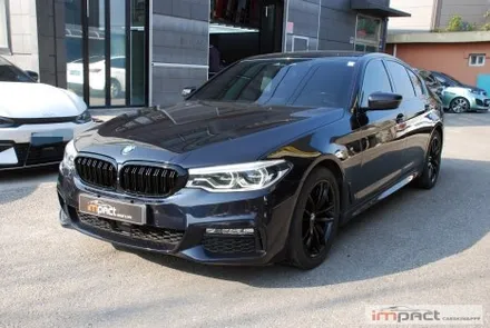 수원 용인 크롬죽이기 BMW5시리즈 윈도우몰딩 , 휀더 덕트 블랙랩핑 / 수원시 권선구 고색동