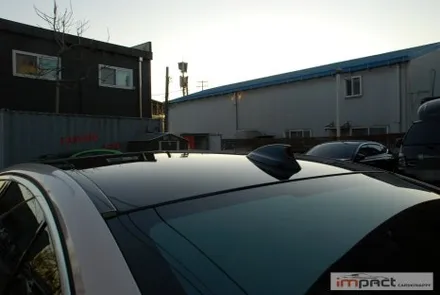 수원 랩핑 잘하는곳 ! BMW5시리즈 루프 재시공 및 실내 카본 랩핑 / 수원시 권선구 고색동