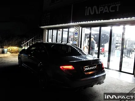 수원랩핑 벤츠CL63 AMG 메탈릭그레이유광 전체시공 by.수원임팩트 / 수원시 권선구 고색동