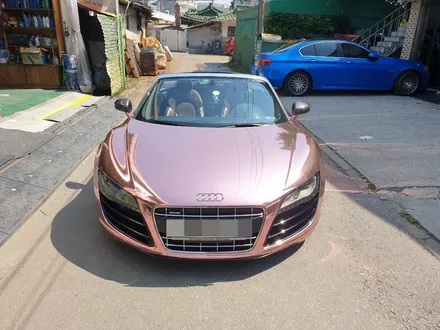[수원/랩핑] 아우디R8스파이더 로즈골드크롬 전체랩핑 / 수원, 광교, 화성, 동탄