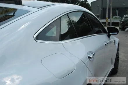 수원 고광택랩핑,ppf전문 임팩트 벤츠amg gt43 고광택 화이트 전체시공 / 수원시 권선구 고색동