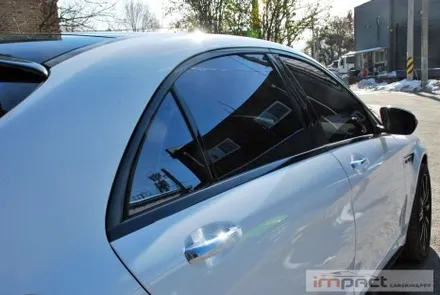 수원 고광택전문 임팩트 벤츠S63amg 화이트 전체랩핑 / 수원시 권선구 고색동