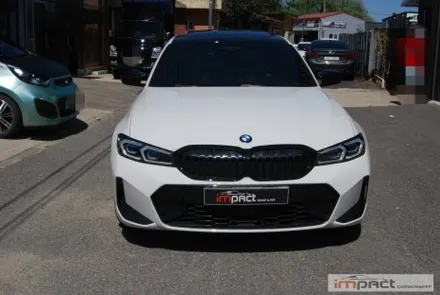 수원 랩핑 BMW 3시리즈 320i MSP 3M 블랙유광 루프스킨 재시공 / 수원시 권선구 고색동