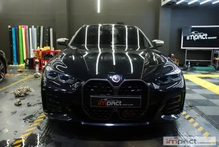 용인 수원 PPF BMW i4 프론트PPF는 신차보호 및 필수 시공 작업! / 수원시 권선구 고색동