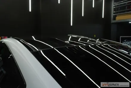 수원 성남 랩핑 BMW M8 순정 프로즌 블랙에서 세련된 사틴화이트로 완벽 변신! / 수원시 권선구 고색동